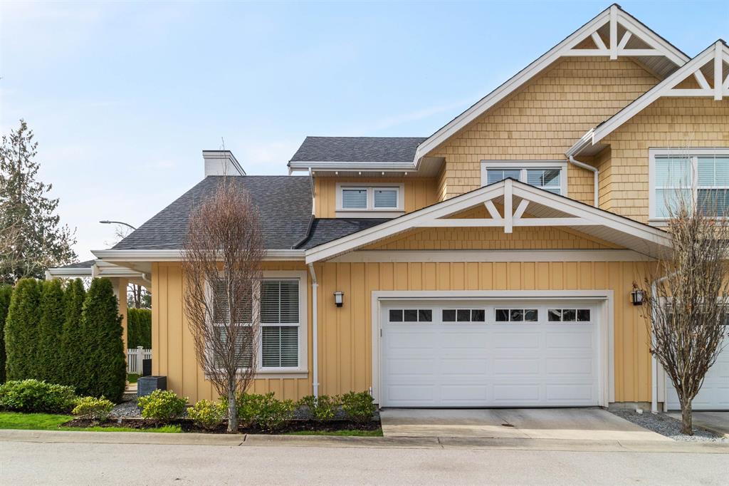 A Murrayville townhome row, much of the stock is age-restricted with main-floor primary bedrooms