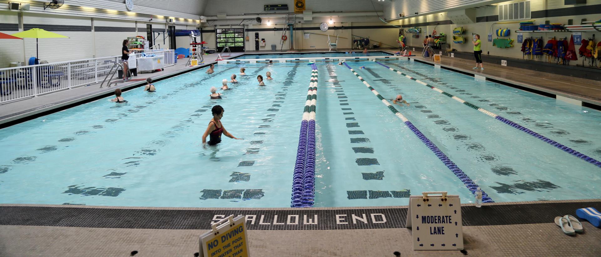 South Surrey Indoor Pool, the family-favourite swim facility serving Sunnyside Park