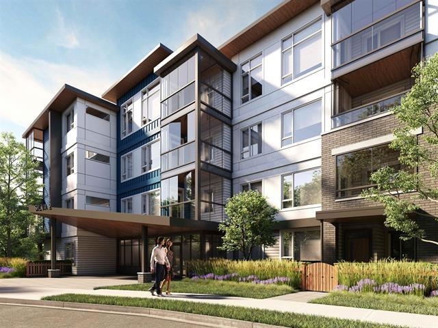A newer East Newton low-rise condo building, the entry-price segment with new pre-construction product coming online along 72 Ave & Scott Road