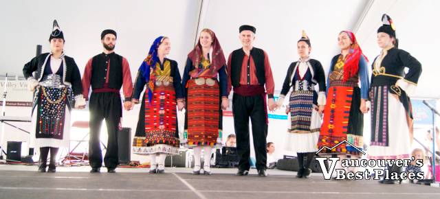 The Greek Food Festival, an annual June event in Fleetwood, with authentic Greek food, dancing, & entertainment