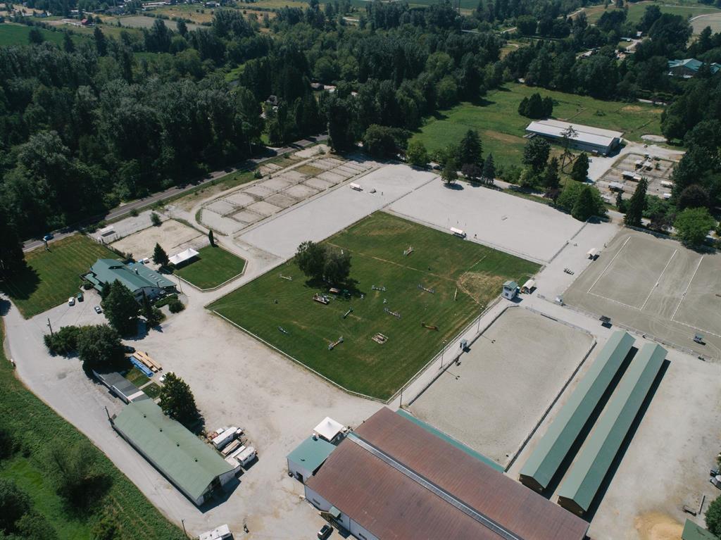 Allco Equestrian Park rings & barns, the regional equestrian hub for North Maple Ridge