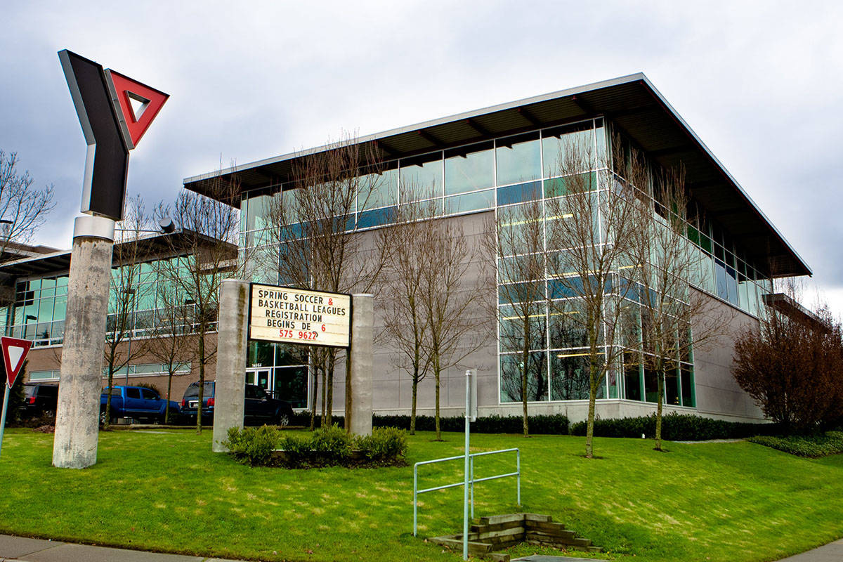 Tong Louie Family YMCA on 57 Avenue, the full-service gym, pool, & family programming hub on the Newton-Panorama edge