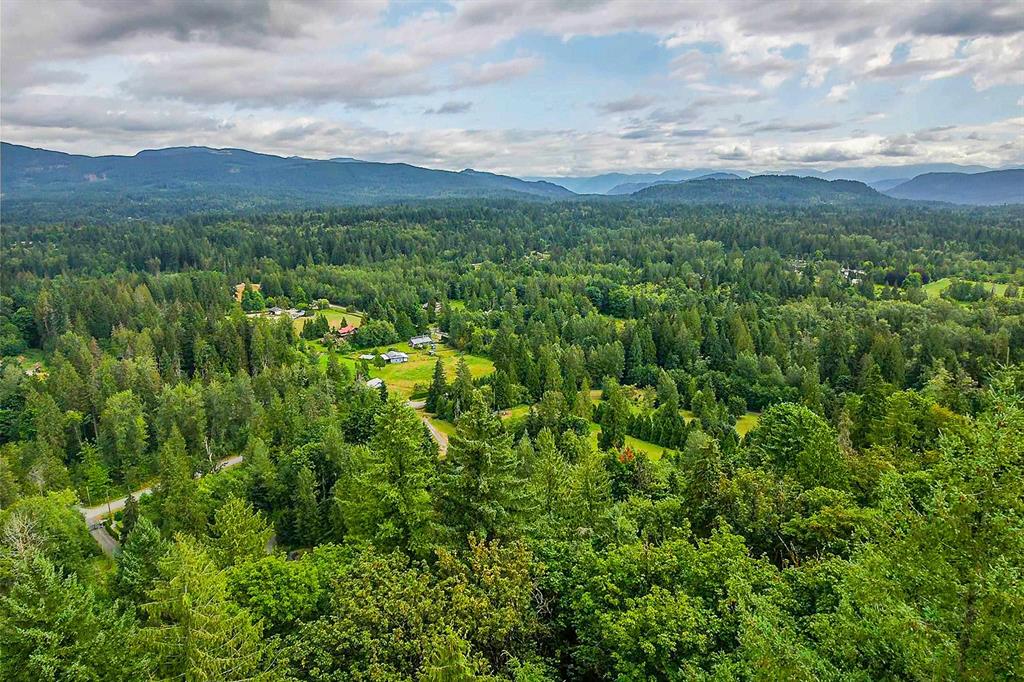 Thornhill Maple Ridge hillside from above