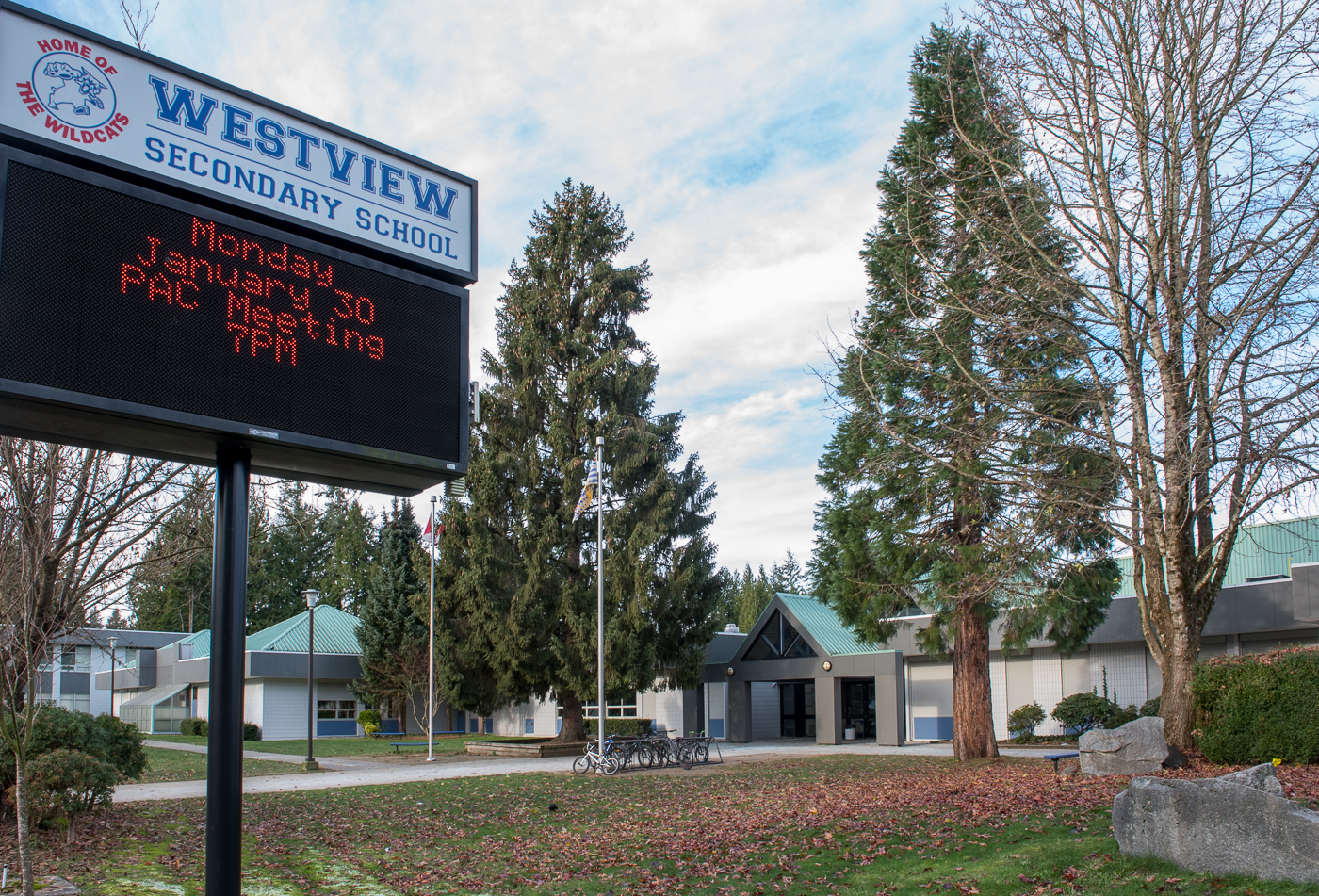 Westview Secondary School Cottonwood Maple Ridge catchment