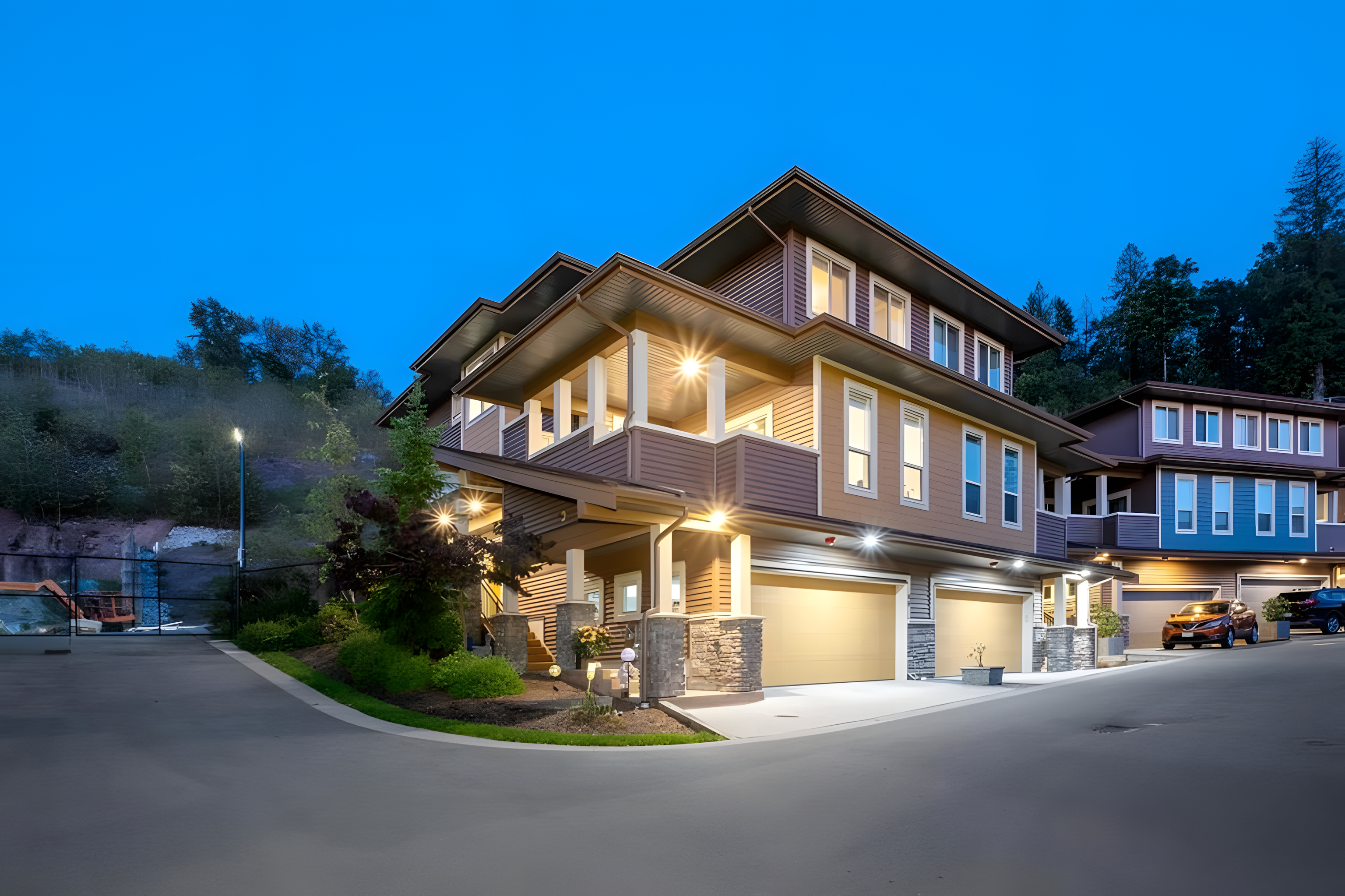 Thornhill townhome row