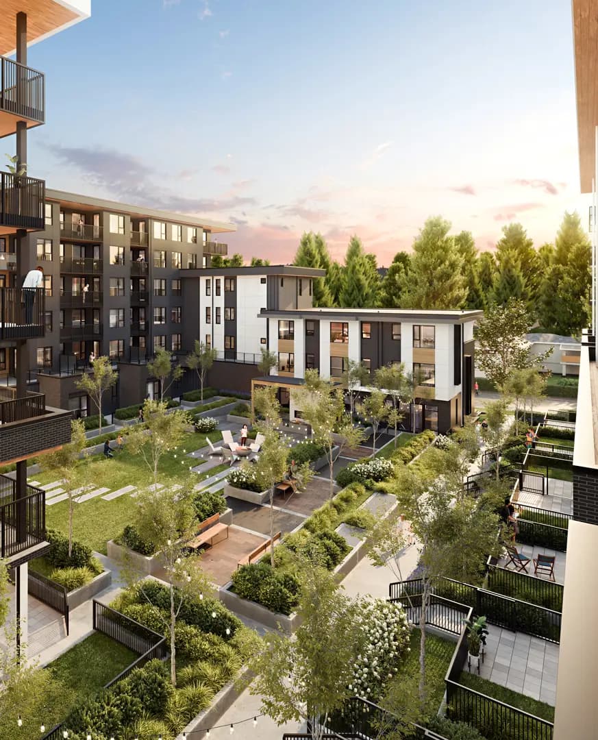 Halo pre-sale condo development by Polygon in Surrey BC, gallery image 2