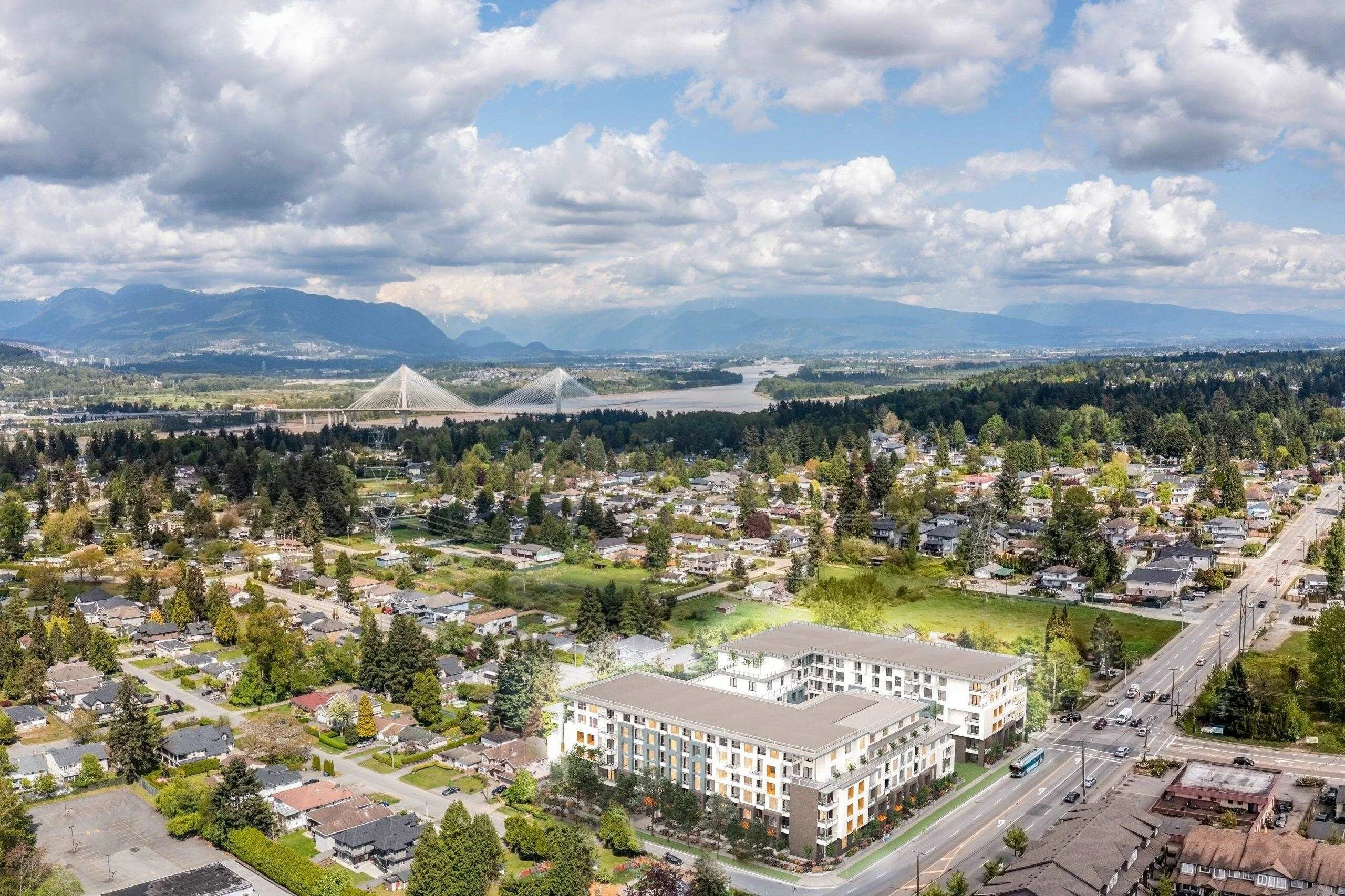 Bolivar Heights aerial view