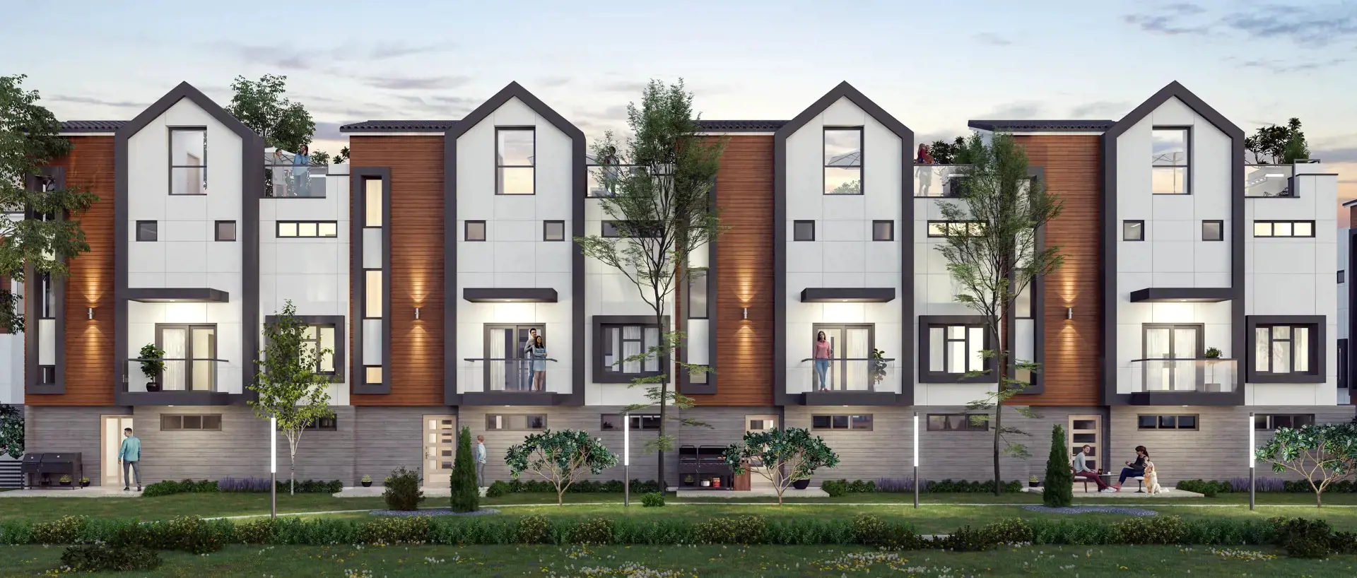 Finestra pre-sale townhome development by MetroVan Builders Group in Surrey BC, gallery image 4