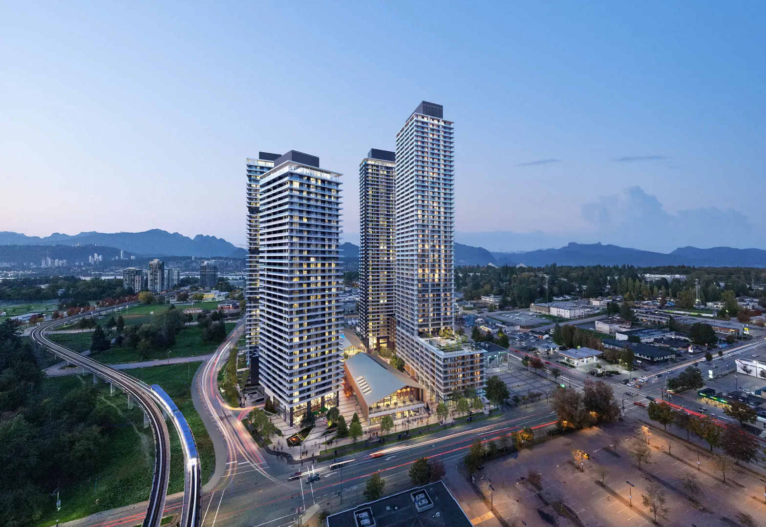 Parkway 2 (Intersect) pre-sale condo development by Bosa Properties in Surrey BC, gallery image 1