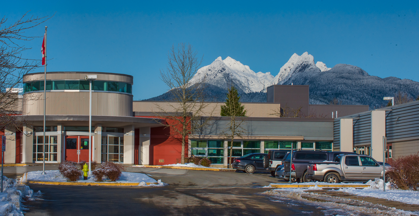 Garibaldi Secondary in Silver Valley, British Columbia, in the Fraser Valley region