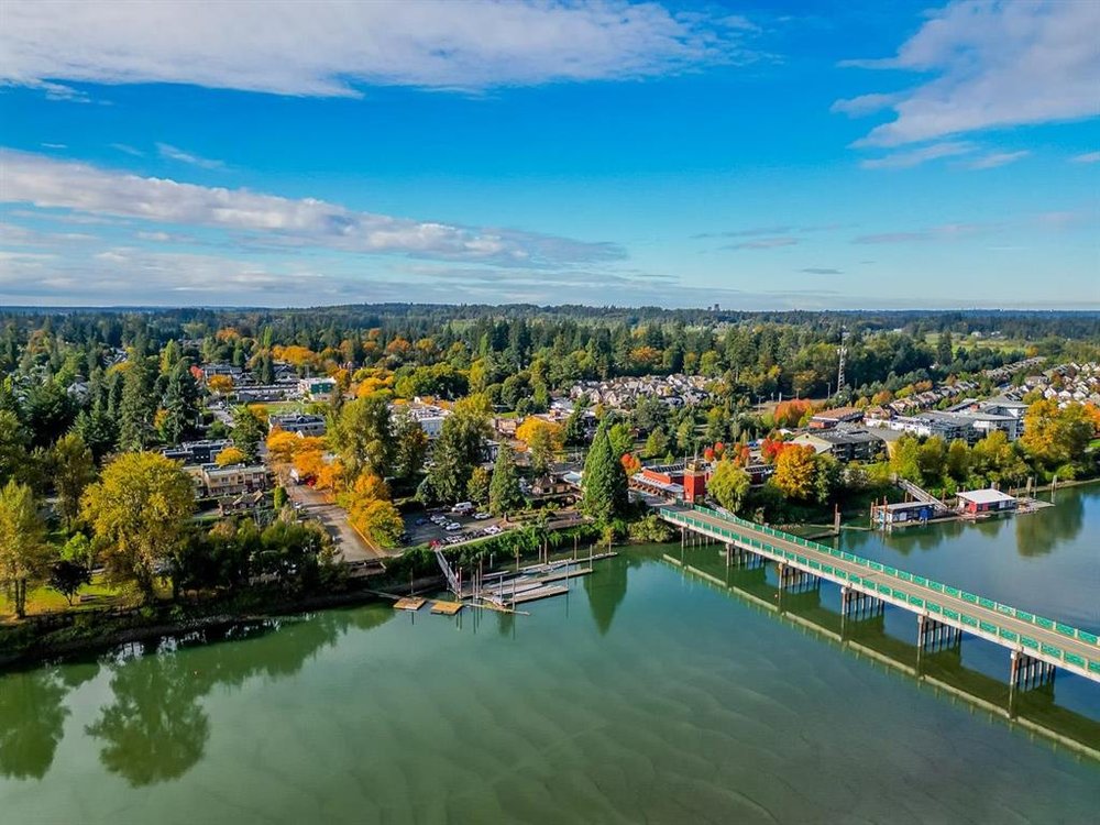 fort langley bridge 1 in Fort Langley, British Columbia, in the Fraser Valley region