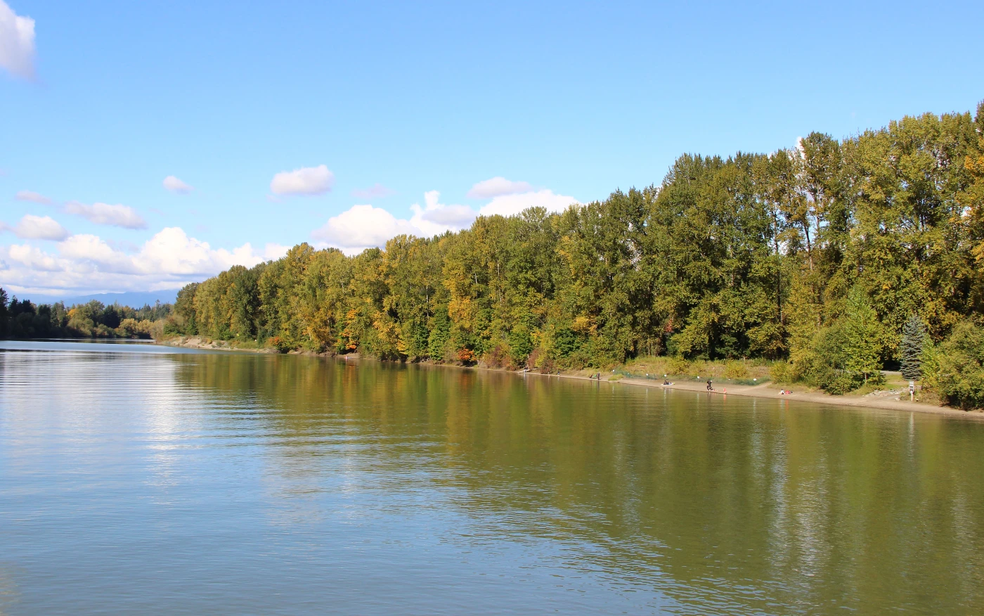 Fort Langley Brae Island in Fort Langley, British Columbia, in the Fraser Valley region