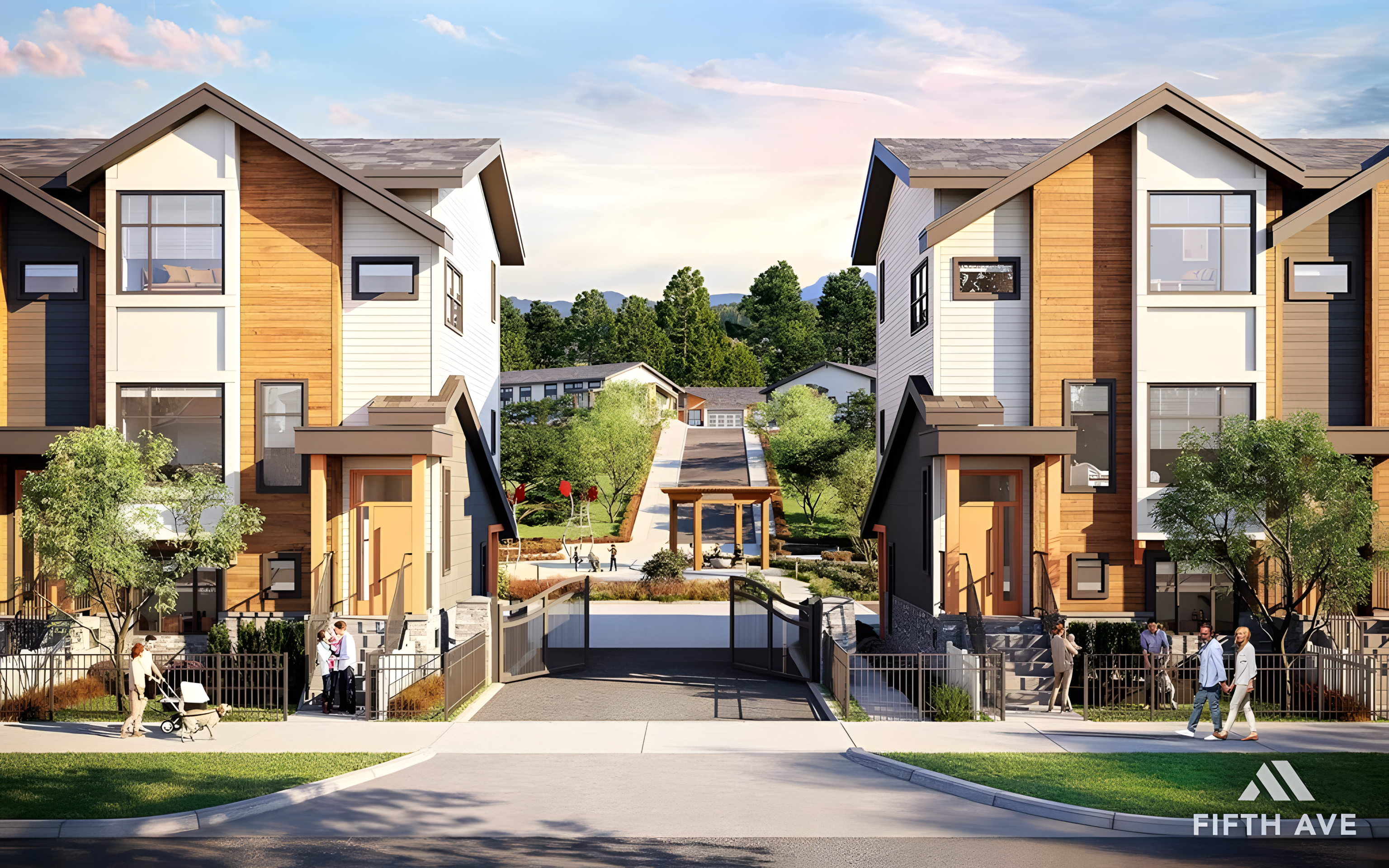 everwood townhome development in Silver Valley, British Columbia, in the Fraser Valley region