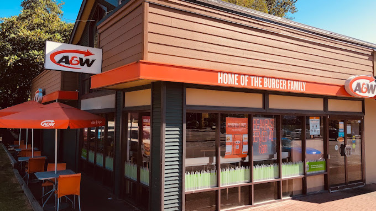 A&W (FH) in Fraser Heights, British Columbia, in the Fraser Valley region