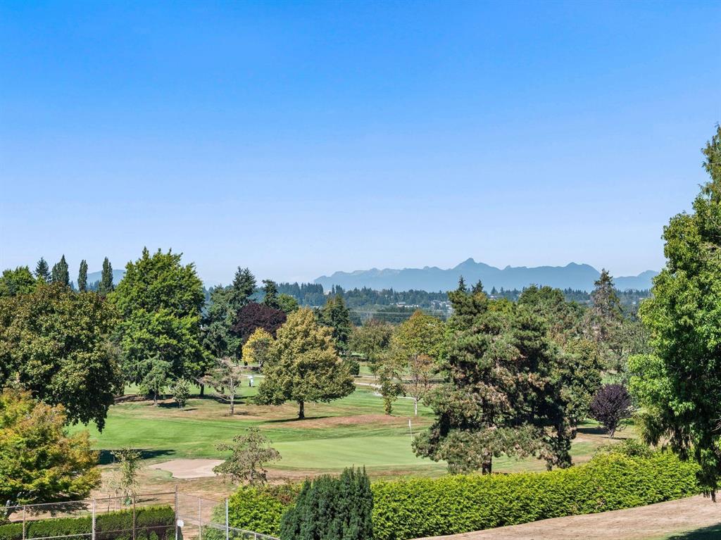 The Nico Wynd golf course in Elgin, South Surrey, looking toward the mountains