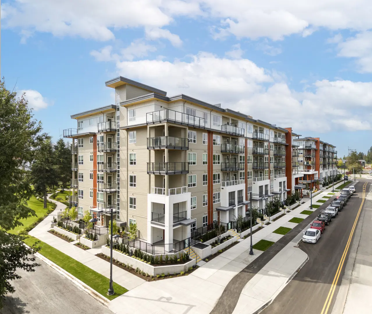 Pura pre-sale condo development by Adera in Surrey BC, gallery image 1