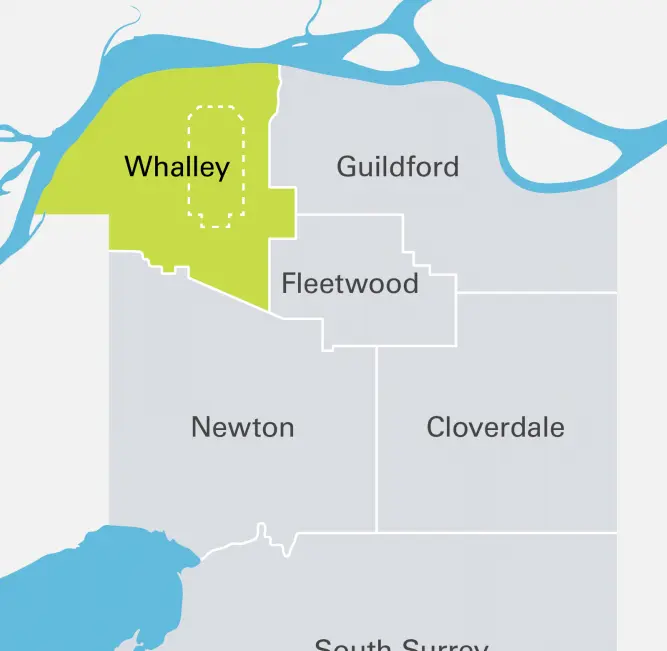 whalley-community-boundary-map-surrey