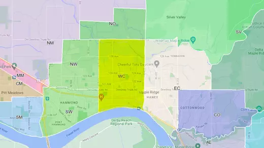 West Central Map