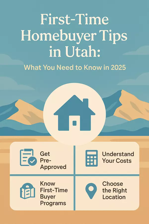 First-Time Homebuyer Tips in Utah: What You Need to Know in 2025