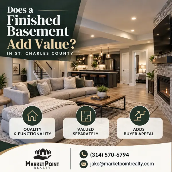 feature image of Does a Finished Basement Add Value in St. Charles County?