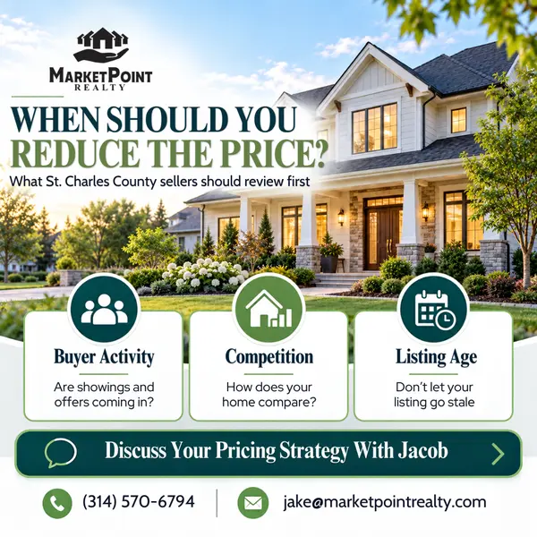 feature image of When Should You Reduce the Price of Your Home in St. Charles County?