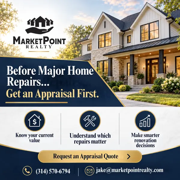 feature image of Should You Get an Appraisal Before Making Major Home Repairs in St. Charles County?