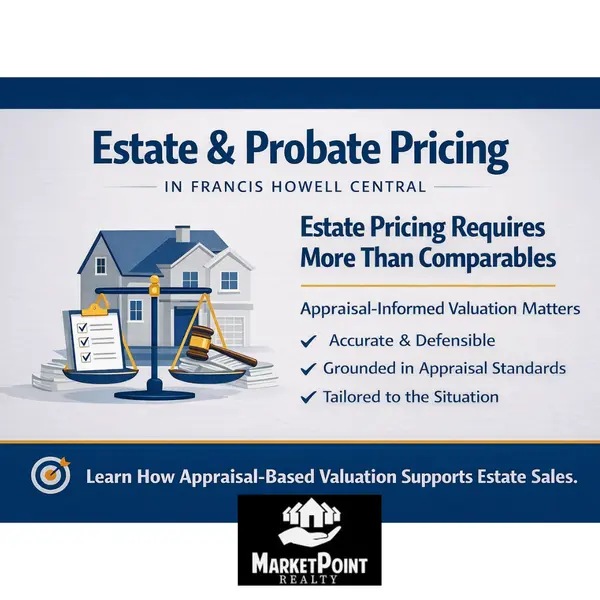 Estate and Probate Home Pricing in Francis Howell Central,Jacob Geringer