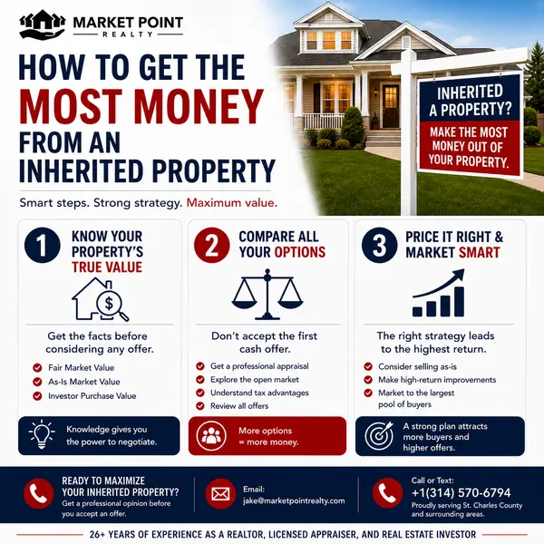 feature image of How to Get the Most Money From an Inherited Property