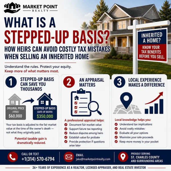 feature image of What Is a Stepped-Up Basis? How Heirs Can Avoid Costly Tax Mistakes When Selling an Inherited Home