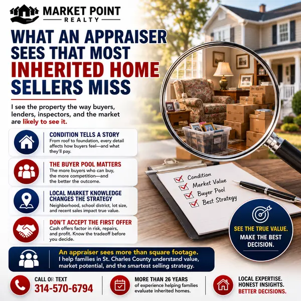 feature image of What an Appraiser Sees That Most Inherited Home Sellers Miss
