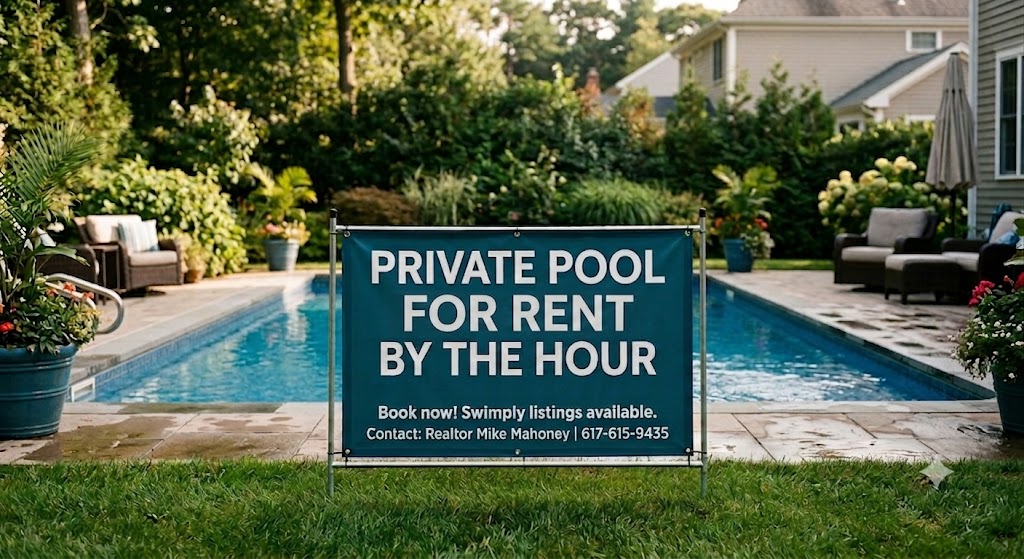 Pool for rent by realtor Michael Mahoney in Boston