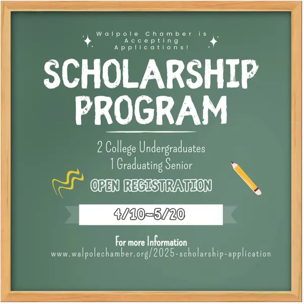 Walpole Chamber of Commerce Announces Scholarships,Michael Mahoney