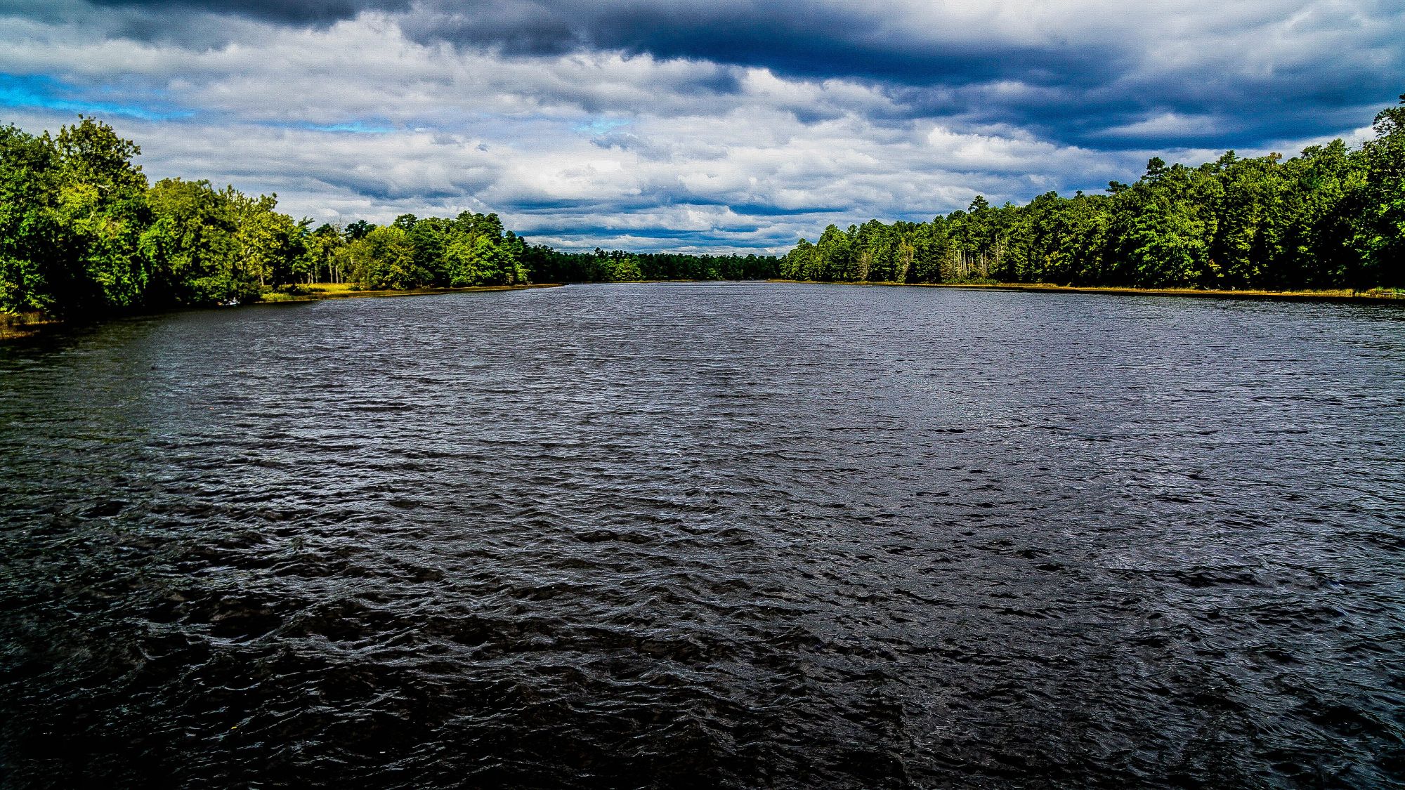 Rural Area in Burlington County with Lakes
