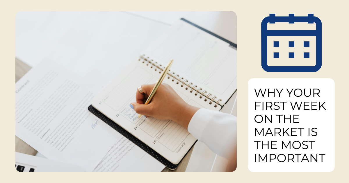 Why Your First Week on the Market Is the Most Important