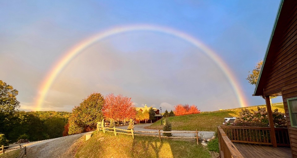 Beautiful Rainbow in Deerwood Park