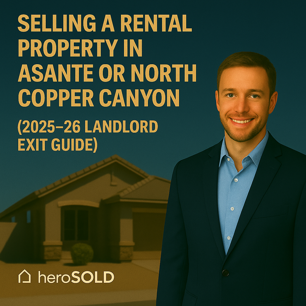 Guide to selling your rental property in Asante or North Copper Canyon, Surprise, AZ