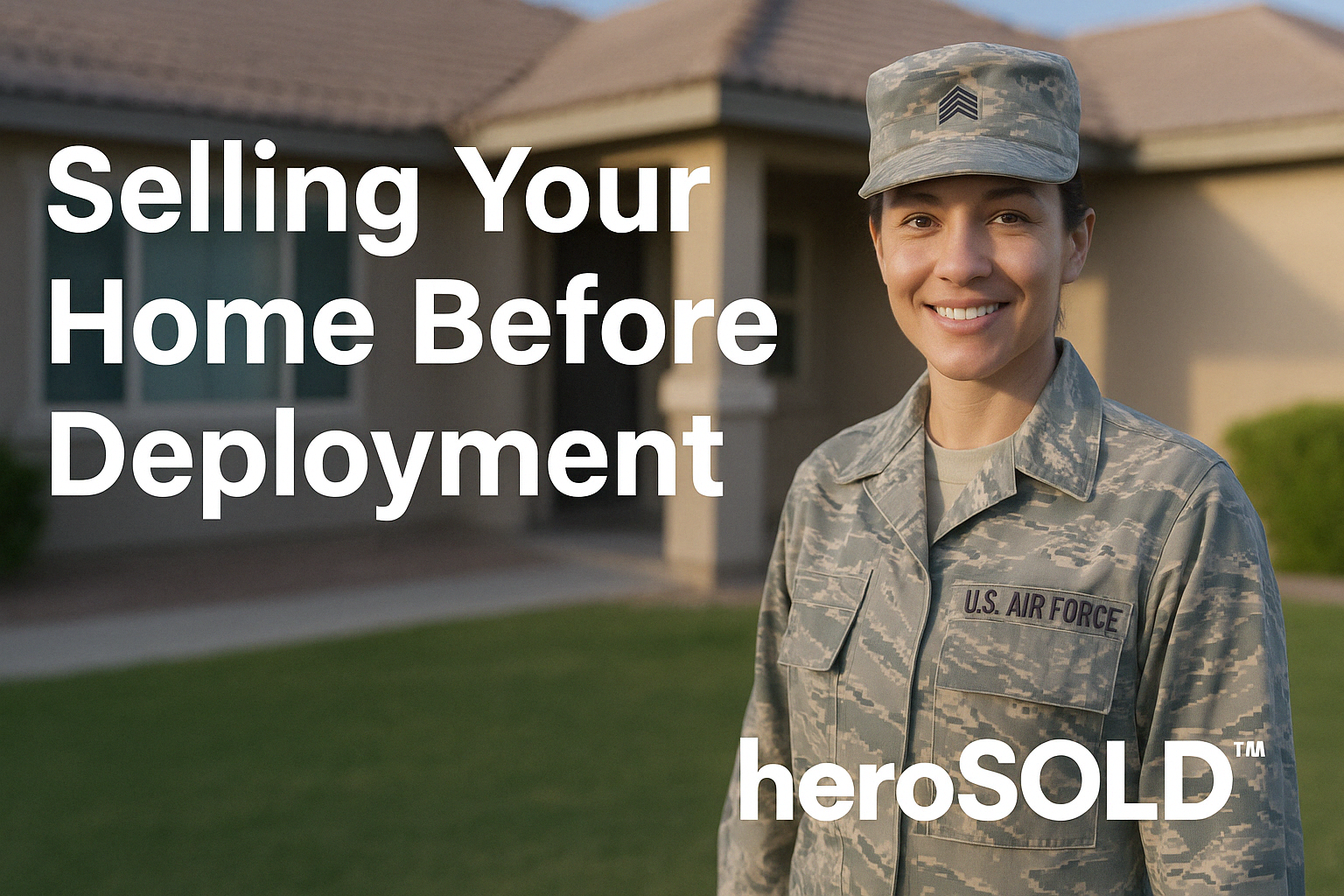 Infographic: Selling a home before deployment with fast cash offers, PCS help, and VA loan-ready buyers