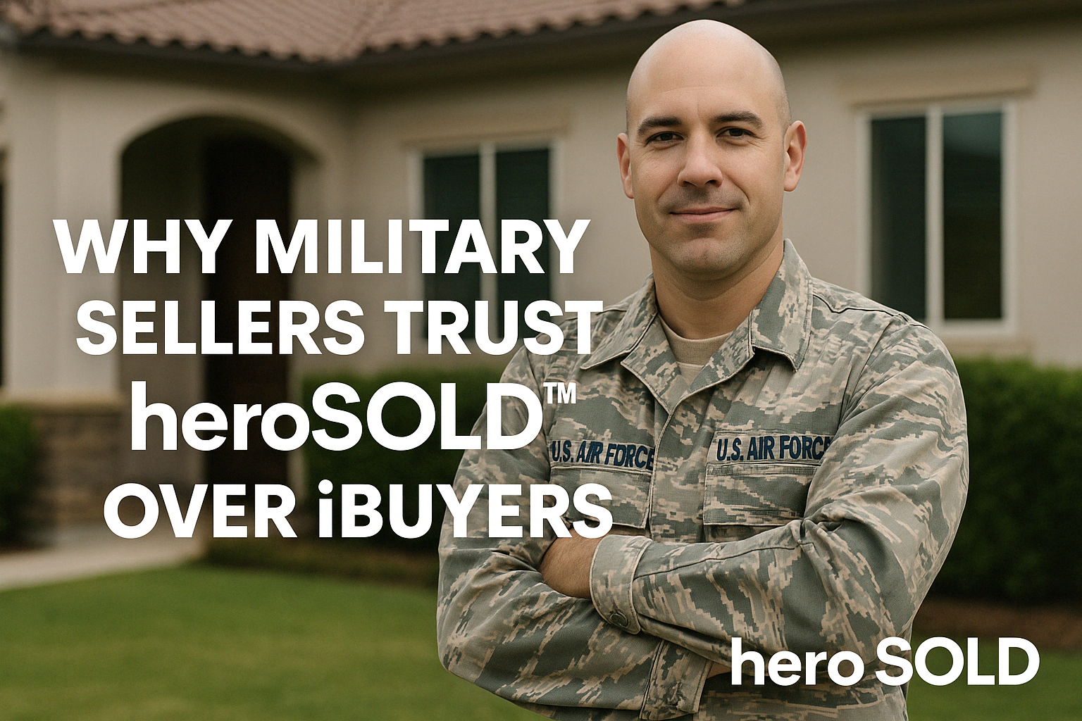 Infographic: Selling a home near Luke AFB, Davis-Monthan, or MCAS Yuma with fast cash offers, PCS help, and VA loan-ready buyers