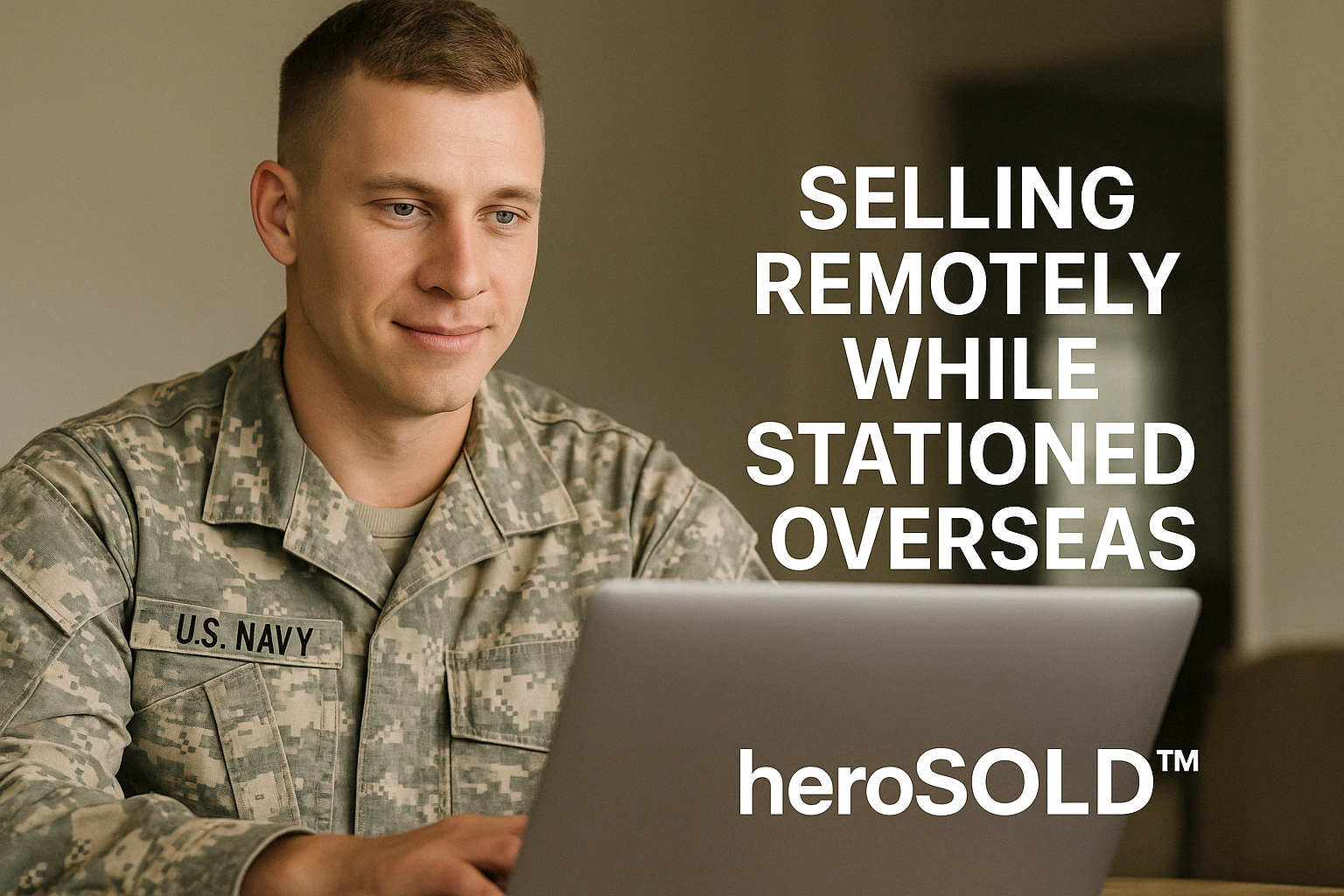 Infographic: Selling a home near Luke AFB, Davis-Monthan, or MCAS Yuma remotely with fast cash offers, PCS help, and VA loan-ready buyers