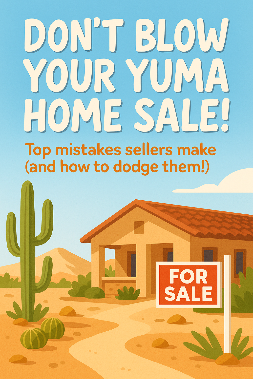 Mistakes Yuma home sellers make and how to avoid them - fast selling tips for 2025