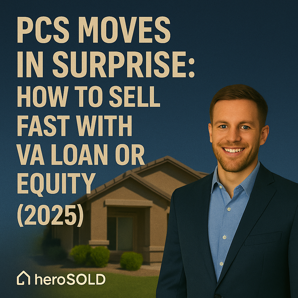 Sell your Surprise, AZ home fast with VA loan benefits during PCS in 2025