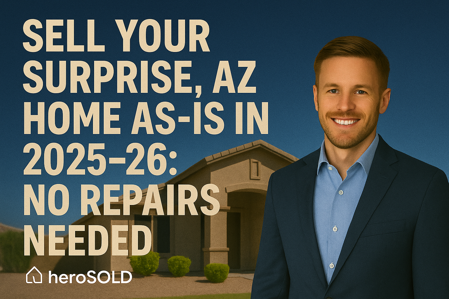 Sell Your Surprise, AZ Home As-Is in 2025-26: No Repairs Needed