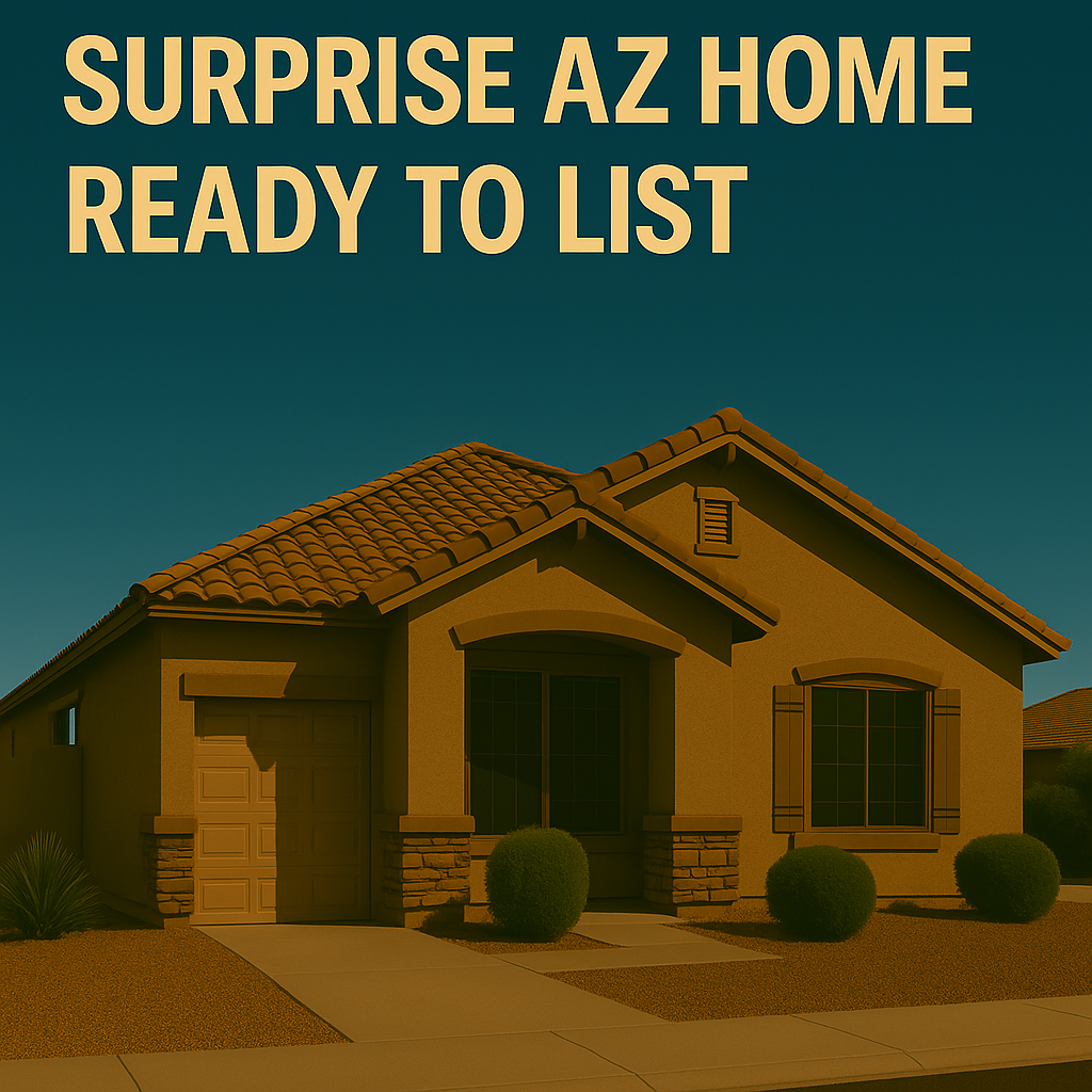 beautiful surprise az home ready to list