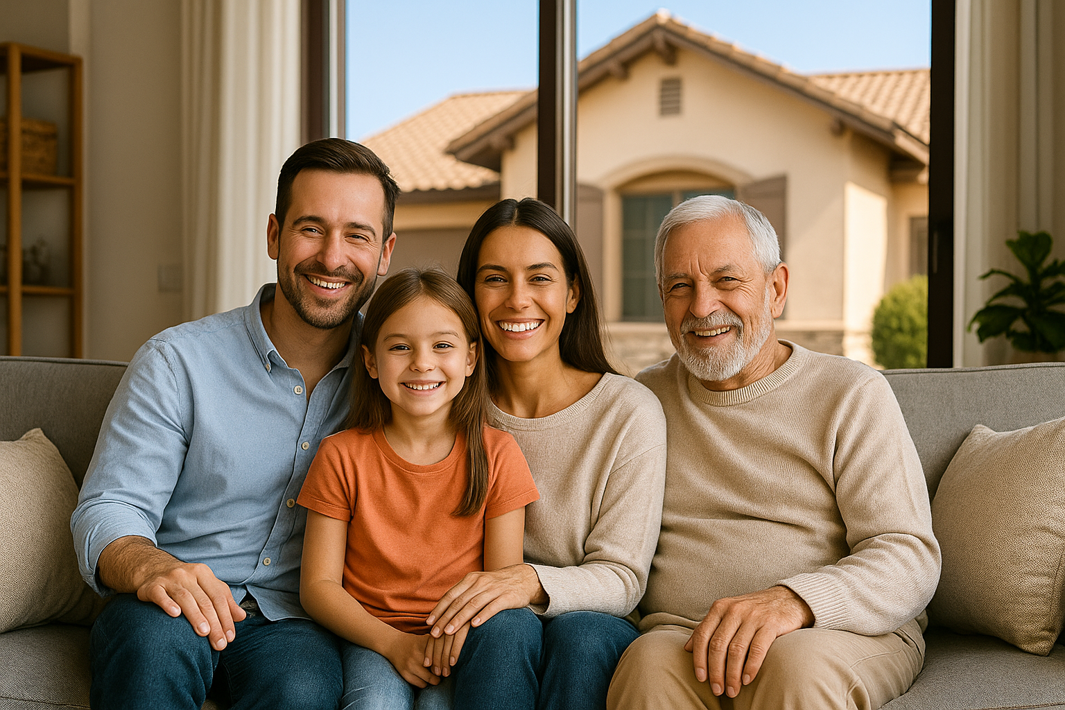 Peace of mind looks like this: A Surprise family enjoys their home while planning their next adventure.