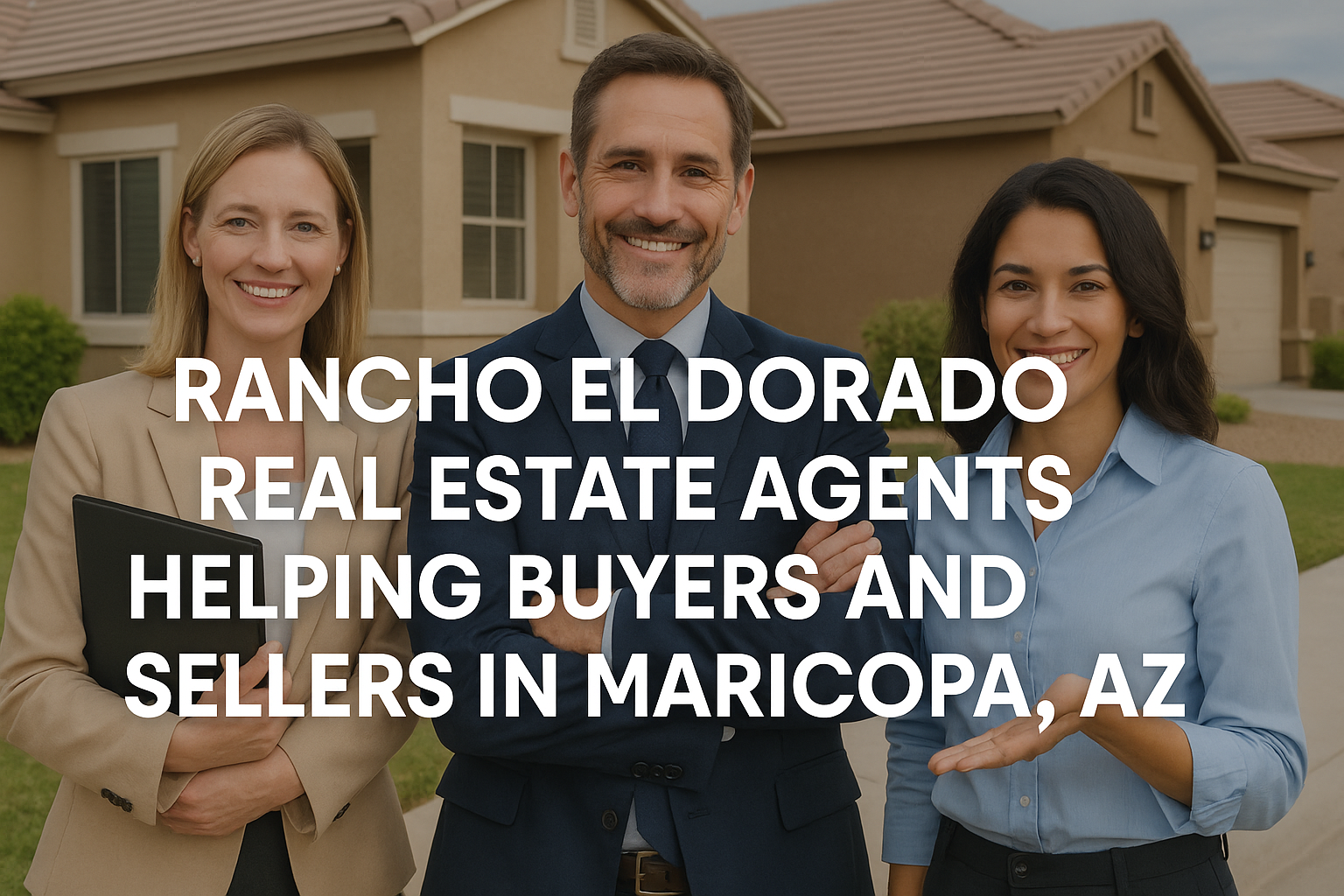 ancho El Dorado real estate agents helping buyers and sellers in Maricopa, AZ.