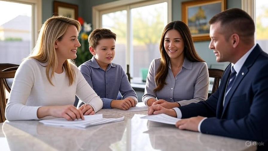 Glendale AZ air force family reviewing homes sale offers with VA-savvy agent
