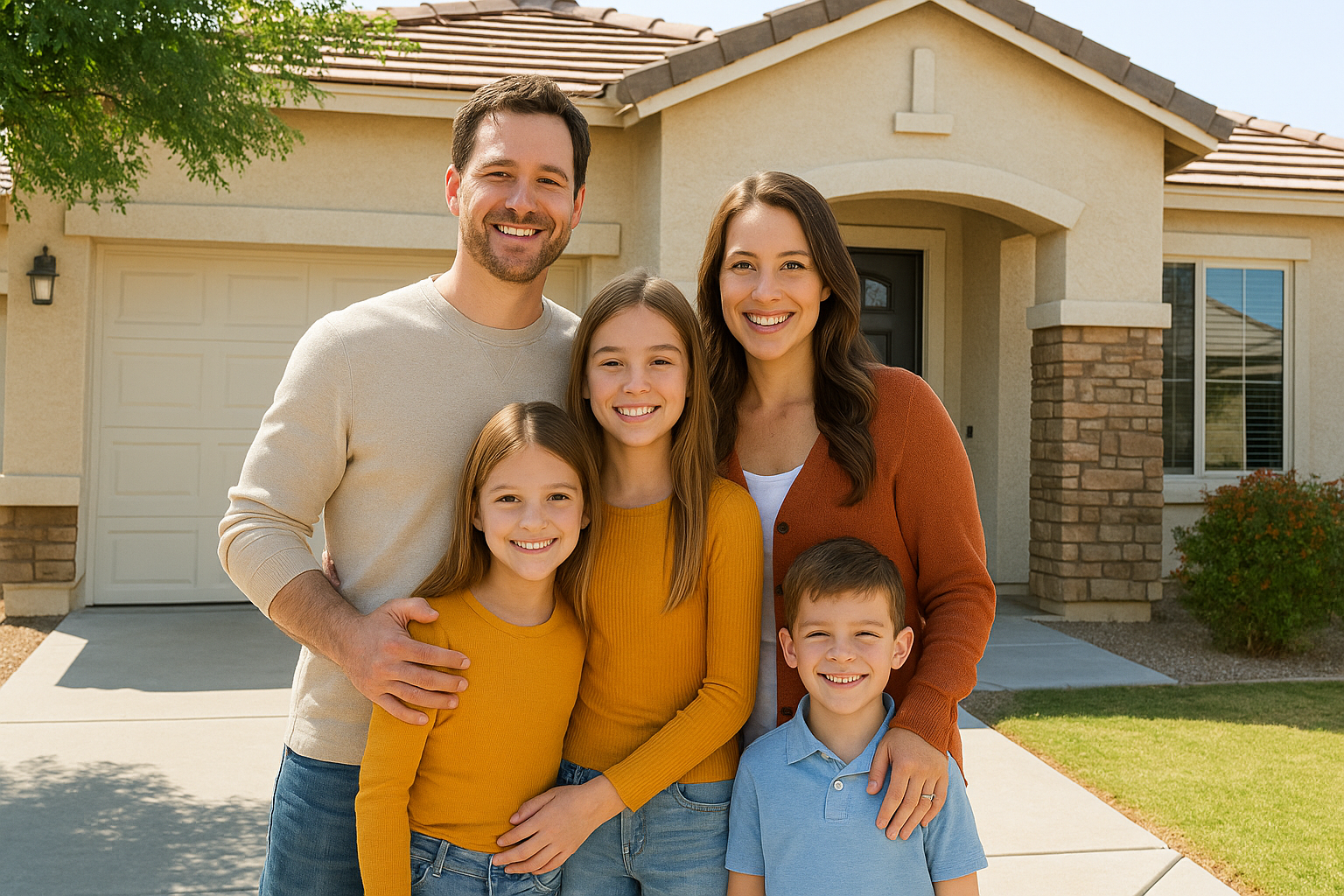 happy military home buyers PCS Move to Luke AFB