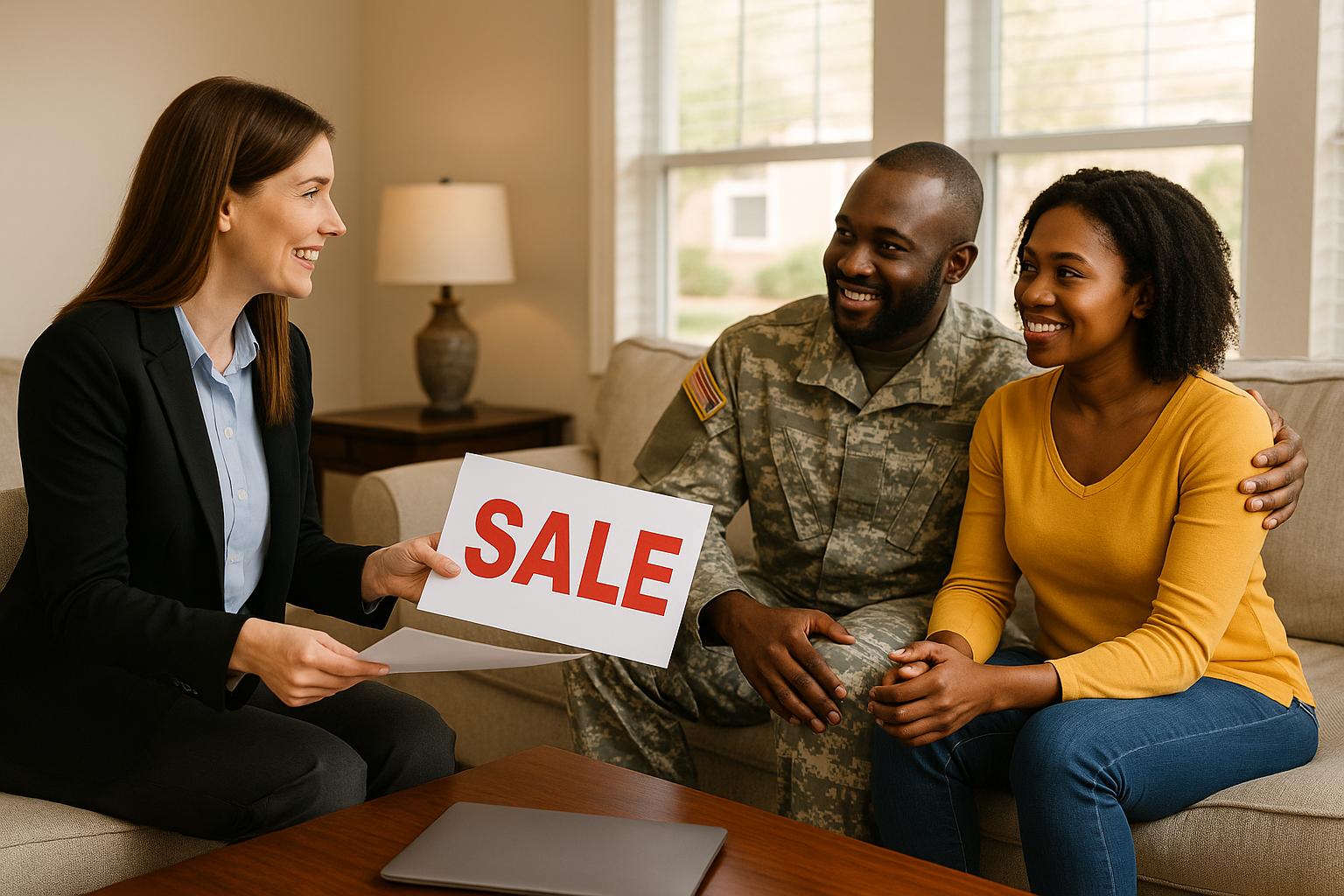 Waddell AZ realtor helping military family sell home with PCS orders