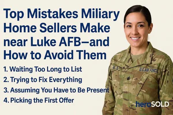 Top Mistakes Military Home Sellers Make near Luke AFB — and How to Avoid Them,James Sanson