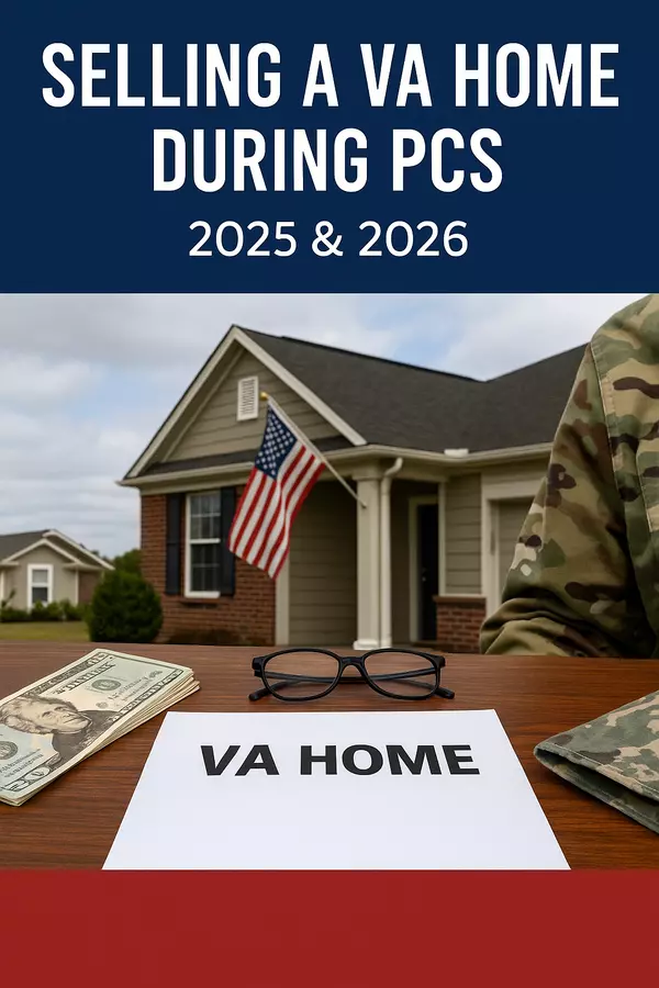 feature image of Selling a VA Home During PCS (2025–2026)